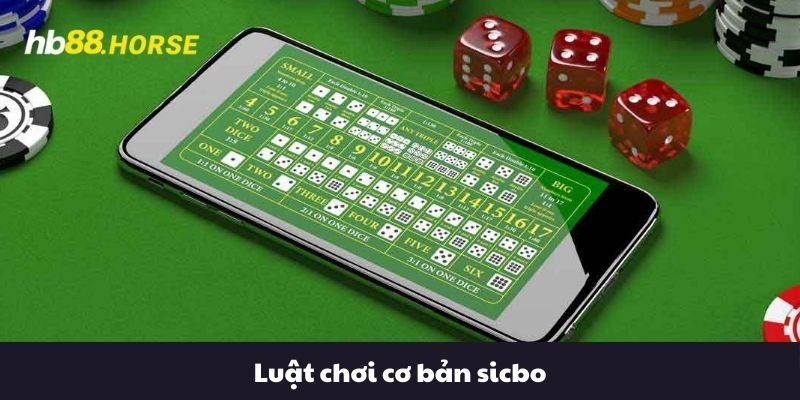 Luật chơi cơ bản sicbo