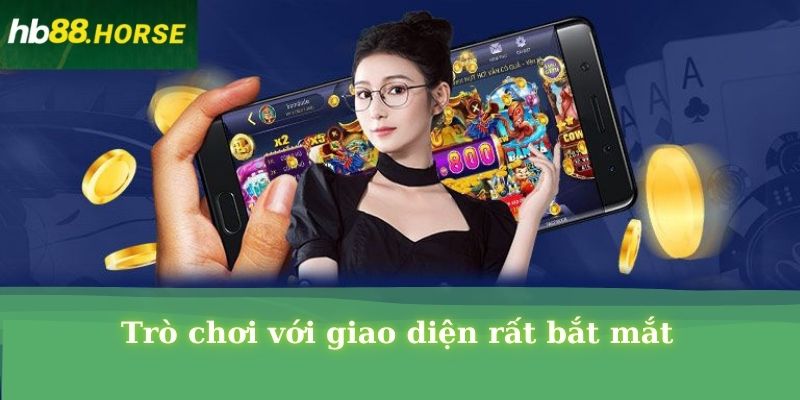 Trò chơi với giao diện rất bắt mắt 