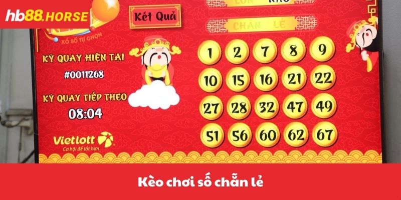 Kèo chơi số chẵn lẻ