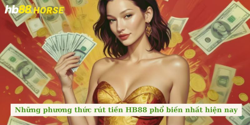 Những phương thức rút tiền HB88 phổ biến nhất hiện nay